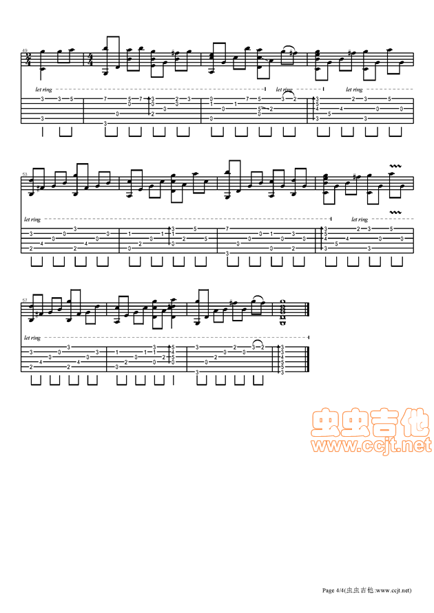 Childhood Dream by Masaaki Kishibe SOLO Guitar Tabs Chords Notes Sheet Music Free
