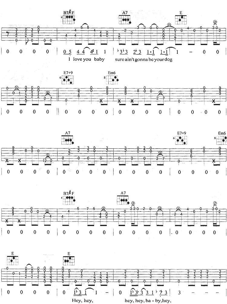 Hey Hey by Clapton Eric Guitar Sheet Music Free
