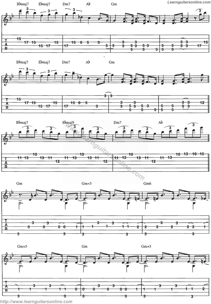 Tailin' the Invisible Man by Tommy Emmanuel Guitar Tabs Chords Solo Notes Sheet Music Free