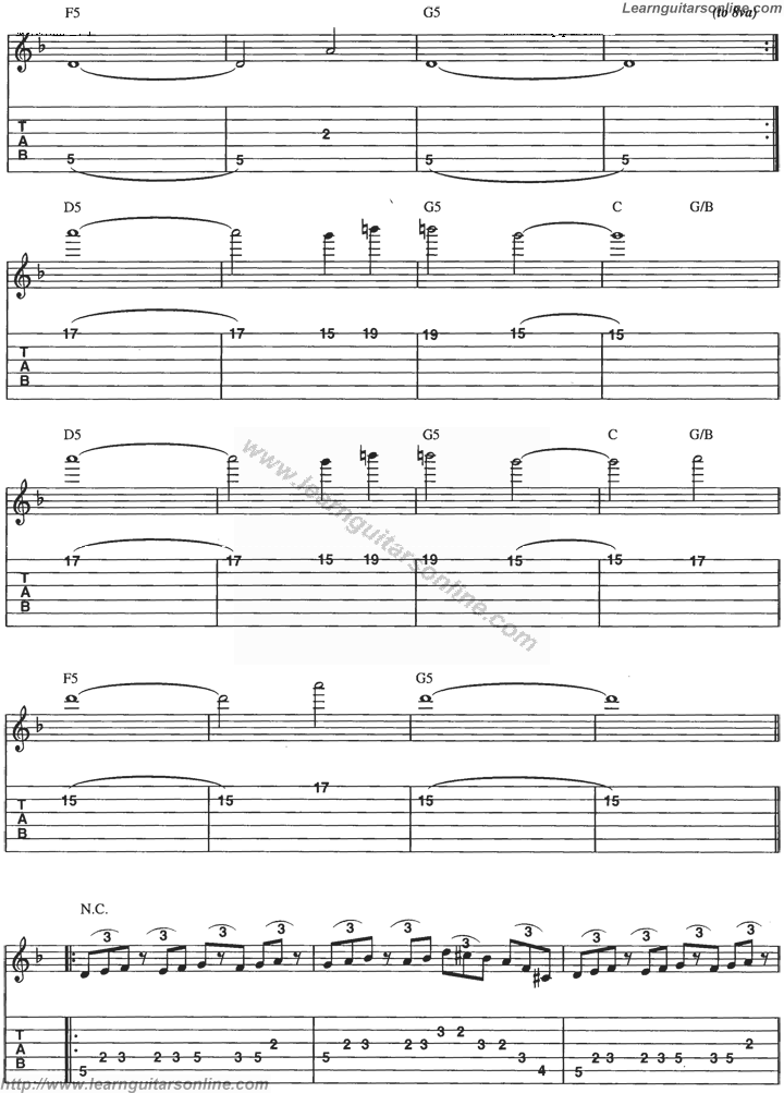 The Journey By Tommy Emmanuel Guitar Tabs Chords Solo Notes Sheet Music Free