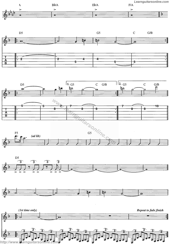 The Journey By Tommy Emmanuel Guitar Tabs Chords Solo Notes Sheet Music Free