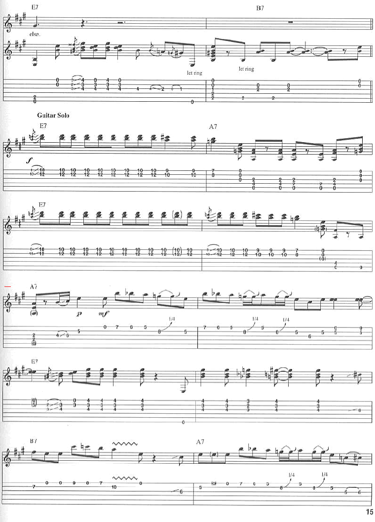 Before You Accuse Me by Eric Clapton Guitar Sheet Music Free